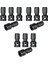 12 Adet Darbe Adaptörü 1/2 Kare Sürücü - 1/4 Altı Shank Socket Adaptör Hızlı Serbest Bırakma Çırpma Anahtarı Için Chuck Dönüştürücü (Yurt Dışından) 1