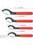 Coilover Wrench Somunner 4pcs Kaymaz Olmayan Anahtar Anahtarı Seti Profesyonel Evrensel Kauçuk Sap Anahtarı Aracı (Yurt Dışından) 2