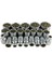 19 Parçalı 12 Açılı Soket Anahtarı Set Onarım Aletleri 8-32 mm (Yurt Dışından) 2