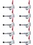 10PCS El Aleti Geçiş Kelepçesi Dikey Kelepçe Strok Itme Çekme 301 00 GH-301AM (Yurt Dışından) 1