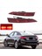 2 Çift Araba LED Arka Tampon Reflektör Uyarı Fren Lambası Arka Lambası Park Sis Lambası Hyundai Solaris Accent 2017-2019 (Yurt Dışından) 2