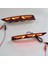 2 Çift Araba LED Arka Tampon Reflektör Uyarı Fren Lambası Arka Lambası Park Sis Lambası Hyundai Solaris Accent 2017-2019 (Yurt Dışından) 5
