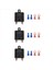 12V 200A Röle Araç Kamyonu Motor Otomobil Tekne Araba Başlangıç Ağır Derecesi Bölünmüş Şarj ZL180 2 Pin Footprint [3 Set] (Yurt Dışından) 1