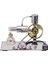 USB Konnektörü ve Gece Işığı ile L-Şekil Stirling Motor Modeli Stirling Motor Modeli Eğitim Oyuncak (Yurt Dışından) 2
