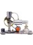 USB Konnektörü ve Gece Işığı ile L-Şekil Stirling Motor Modeli Stirling Motor Modeli Eğitim Oyuncak (Yurt Dışından) 3