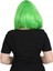 Küt Kahküllü Fiber Sentetik Peruk / Neon Yeşil 4