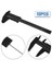 20 Adet 150 mm Mini Plastik Kaliper Vernier Kaliper Çift Ölçekli Sürgülü Gösterge Ölçüm Aracı Öğrenci Ofisi Için 5 Renk (Yurt Dışından) 5