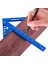 Center Scribe Ölçüm Aracı Ahşap Çizgisi Kalibreler Göstergesi 45/90 Derece Dik Açılı Çizgi Gösterge Carpenter Cetvel Inch (Yurt Dışından) 2