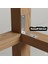 Metal Köşebent 50X50X15 mm Ince L Demiri Gönye Mobilya Duvar Sabitleme Bağlantı Aparatı (25 Adet) 5