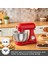 Powercast Chef Döküm Stand Mikser Rudolph Red Mutfak Şefi 1800W 6,2 Lt 3