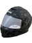 Çene Açılır Kask 912 Mat Siyah-Gri Mat Siyah - Gri 1