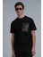 Exotıc Modern Grafik T- Shirt Siyah 3