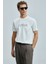 Thınk Erkek T-Shirt Orta Kalınlıkta Modern Grafik Tasarım %65 Pamuk %28 Polyamid %7 Elastan 3