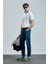 Anatol Smart Jean Erkek Pantolon Slim Fit Mavi 5