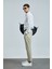 Plus Smart Erkek Chino Pantolon Slim Fit Taş 1