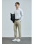 Plus Smart Erkek Chino Pantolon Slim Fit Taş 3