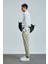 Plus Smart Erkek Chino Pantolon Slim Fit Taş 5