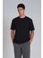 Casa Erkek Basic Tişört Siyah 5