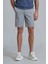 Zegler Spor Erkek Chino Şort Slim Fit Gri 2