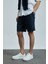 Cosmo Spor Erkek Chino Şort Slim Fit Lacivert 3