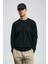Vıctor Erkek Uzun Kol T- Shırt Siyah 3