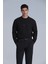 Luther Erkek Sweatshirt Siyah 1