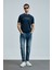 Bruno Smart Jean Erkek Pantolon Slim Fit Mavi 4