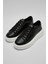 Gage Erkek Deri Sneaker Ayakkabı Siyah 3