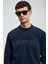 Luther Erkek Sweatshirt Siyah 4