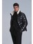 Mark Kaz Tüyü Erkek Mont Siyah 5