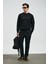 Cooper Erkek Sweatshirt Siyah 3
