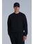 Grant Erkek Sweatshirt Siyah 5