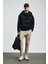 Road Erkek Sweatshirt Siyah 3