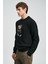 Storm Erkek Sweatshirt Siyah 4
