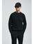 Grant Erkek Sweatshirt Siyah 1