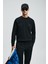 Grant Erkek Sweatshirt Siyah 4