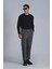 Stell Spor Erkek Chino Pantolon Slim Fit Gri 5