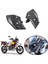 Moto Guzzi V85TT Karbon Fiber Motosiklet Yan Kanat Kaplaması (Yurt Dışından) 4