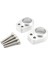 Kawasaki Motosiklet Gidon Yükselticileri 19,5 mm Yukarı Adaptör Braketi (Yurt Dışından) 3