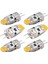 6 Adet G4 LED Ampul 12V Dc Kısılabilir Cob LED G4 Ampul 1,5W 360 Işın Açısı 15W Halojen Lambayı Değiştirmek Için (Sıcak Beyaz) (Yurt Dışından) 1