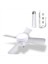 LED Fan Işığı Dimmabable Vida Akıllı Uzaktan Kumanda Entegre Tavan Fanı Işığı Yatak Odaları Için Uygun (Yurt Dışından) 2