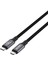 Armor Dcc-01 240W 1.2m Type-C To Type-C Örgülü Metal Başlıklı 8k 60HZ Siyah Data ve Hızlı Şar 5
