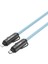 Armor Boyun Askılı Al-01 30W 1.2m Type-C To Lightning Pd Örgülü Metal Başlıklı Mavi Hızlı Şar 6