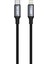 Armor Cl-01 30W 1.2m Type-C To Lightning Pd Örgülü Metal Başlıklı Siyah Hızlı Şarj Kablosu 1