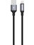 Armor Ul-01 12W 1.2m USB To Lightning Pd Örgülü Metal Başlıklı Siyah Hızlı Şarj Kablosu 1