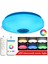 Rgb Bluetooth Hoparlör ile Uzaktan Kumandalı 12 Inç Tavan Işığı 24W LED Floş Montaj Duş Lambası Fikstürü Ab Fişi (Yurt Dışından) 2