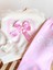 Kurdele Aplikeli Pembe Kız Çocuk Takımı – Sweatshirt & Boru Paça Alt, 2–8 Yaş 4