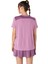 Padel Court Ss Top Kadın Dark Purple Kısa Kollu Tshirt 2042A380-500 2