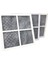 12 Pcs Yedek Hava Filtresi LT120F Kenmore Elite 469918 Buzdolabı ADQ73214402 ADQ73214404 (Yurt Dışından) 5
