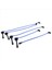 4x 32700-PTO-100 Buji Teli Seti Honda Civic Del Sol 1992-2002 Mavi Için Performanslı Ateşleme Teli (Yurt Dışından) 4